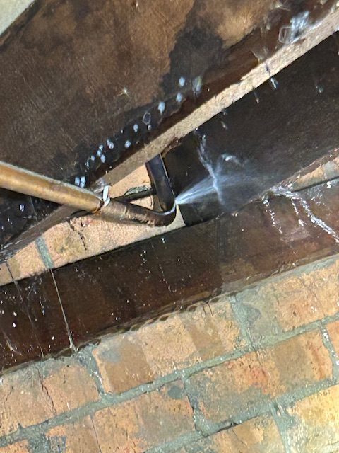 Burst copper pipe leak Camberwell