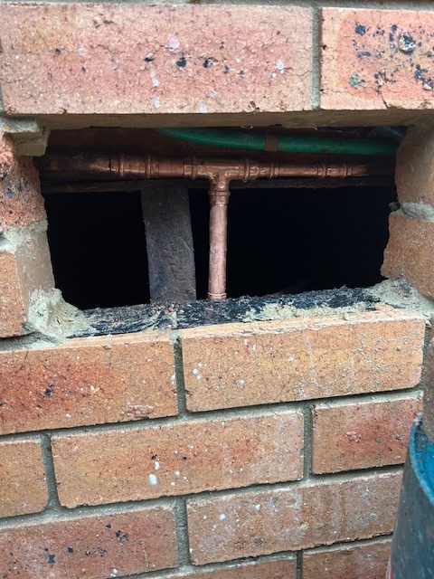 New copper pipe repair Camberwell