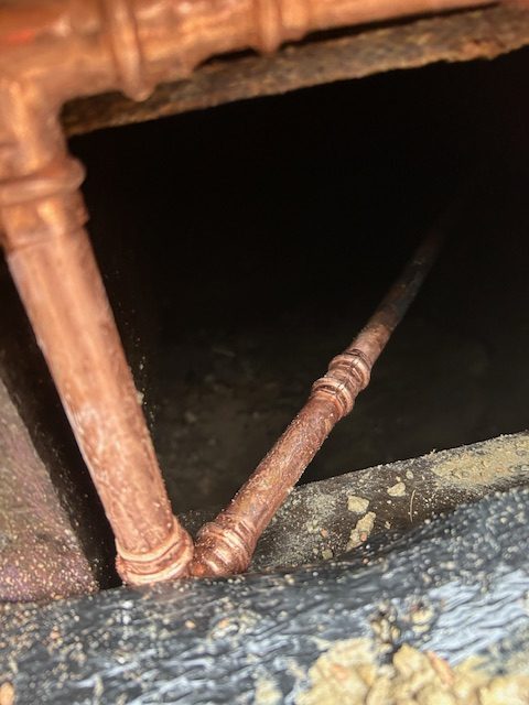 External wall plumbing repair Camberwell